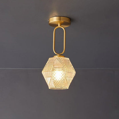 Deckenleuchte Art Deco Mit Diamantschliff – Stilvolles Licht Für Elegante Räume 0