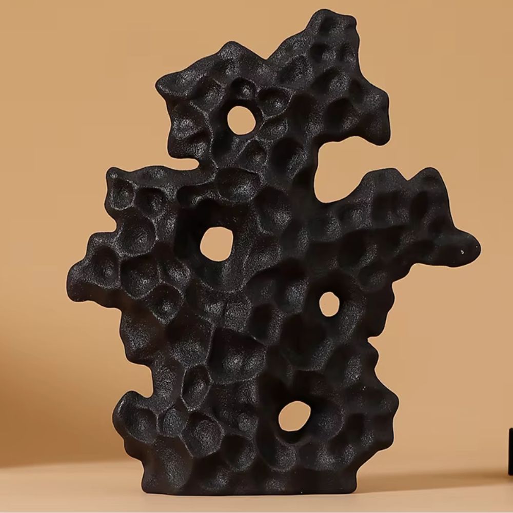 Dekorative Keramikskulptur Weiße Koralle – Elegante Maritime Inspiration für Ihr Zuhause 4