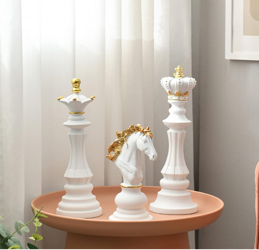 Dekorative Schachfiguren Set – Elegante Akzente Für Stilvolles Wohnen 2