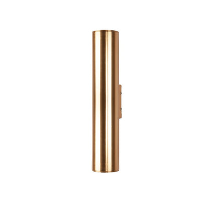 **Designer-LED-Wandleuchte Zylindrisches Rohr** – Elegantes Lichtspiel in Gold 0
