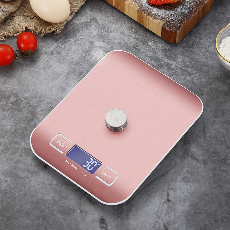 Digitale Küchenwaage Edelstahl – Präzise Messungen für Ihre Rezepte 4