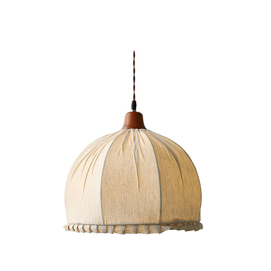 Dippa Pendelleuchte aus Holz und Stoff – Elegantes Design für Stilvolle Räume 1