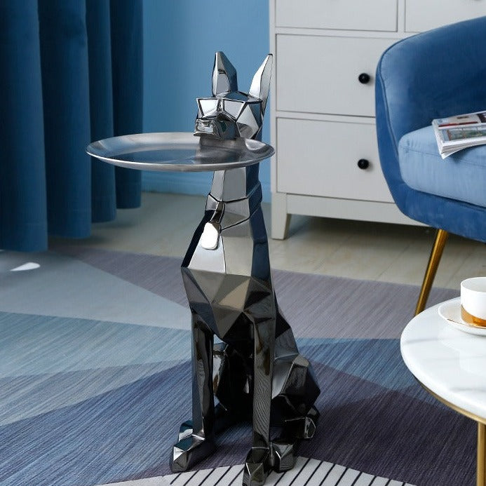 Doberman Nordic Skulptur Couchtisch – Kunstvolle Eleganz Für Ihr Zuhause 7