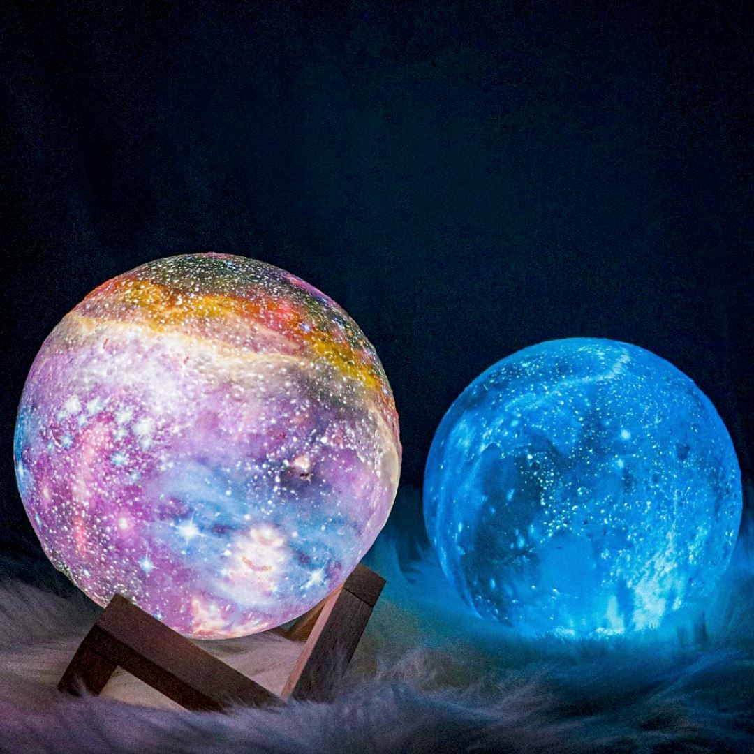 Draadloze 3D Maanlamp – Verwandeln Sie Ihren Raum Mit Licht 0