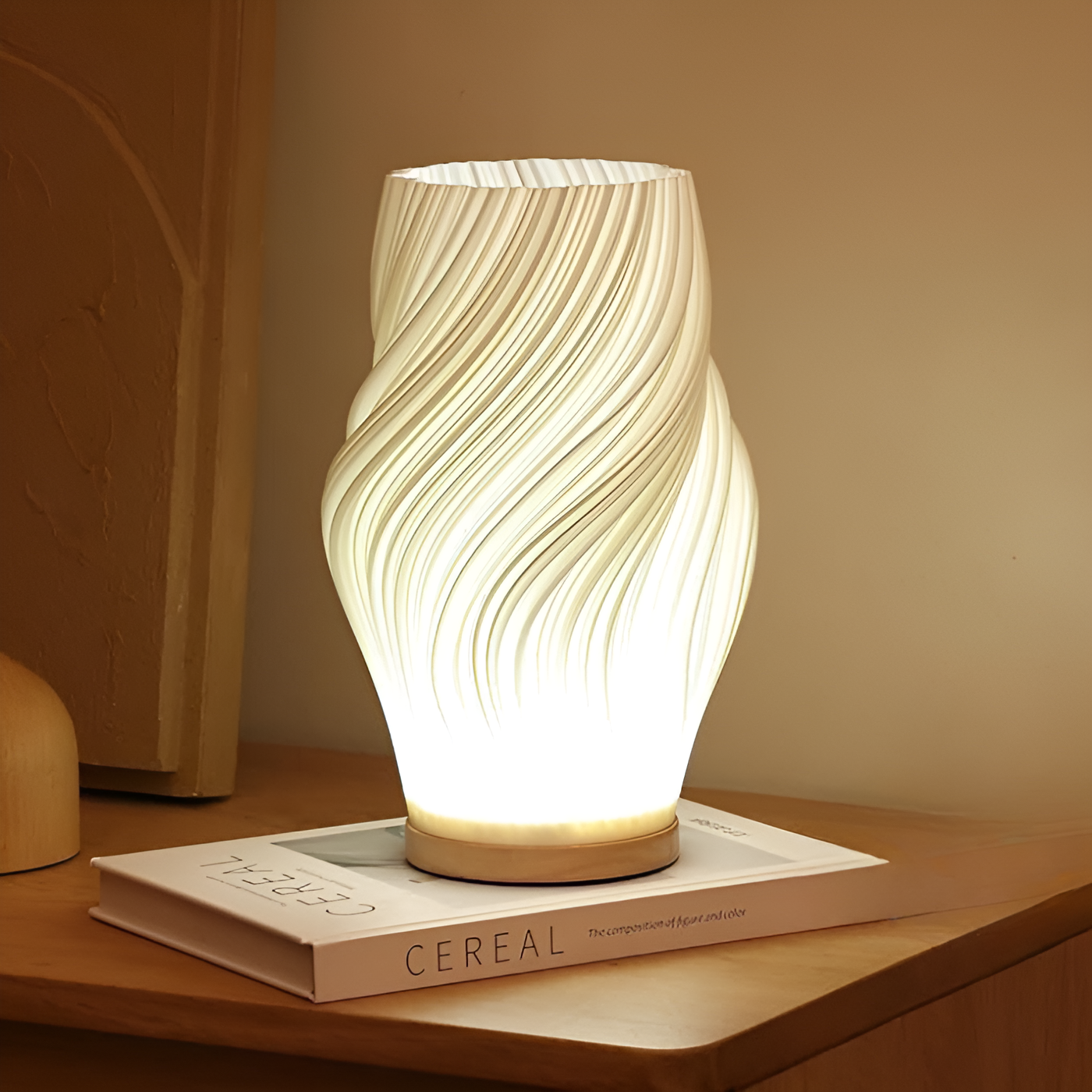 DreamWave 3D-Wellenlampe mit Dimmfunktion – Stilvolle Akzente für Ihr Zuhause 2