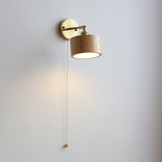 Drehbare Holz Wandlampe – Elegantes Licht Für Stilvolle Räume 0