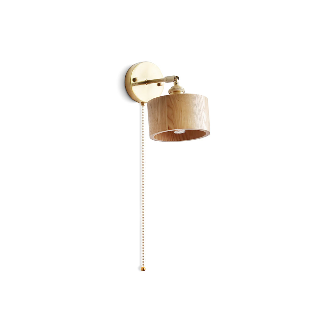 Drehbare Holz Wandlampe – Elegantes Licht Für Stilvolle Räume 1