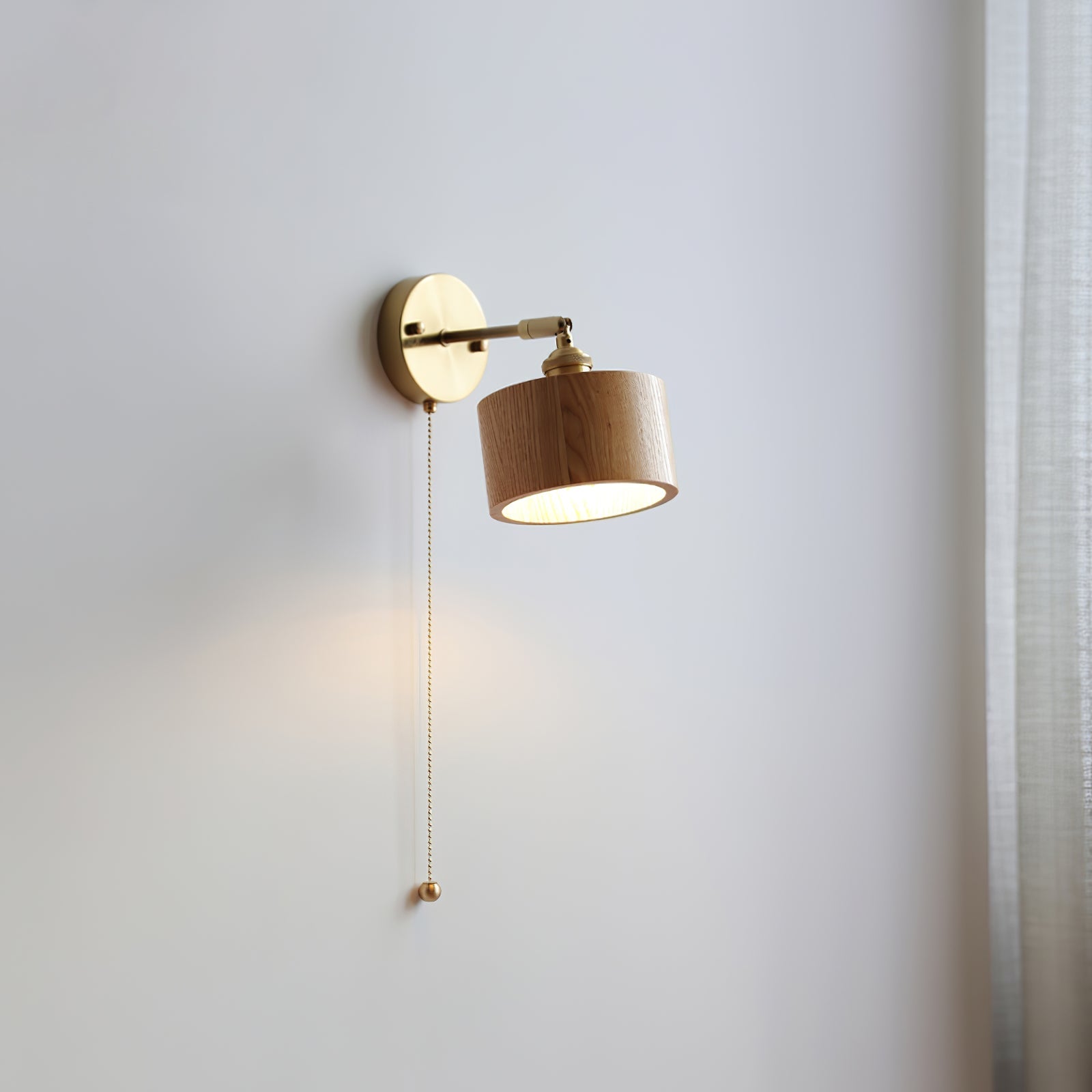 Drehbare Holz Wandlampe – Elegantes Licht Für Stilvolle Räume 6