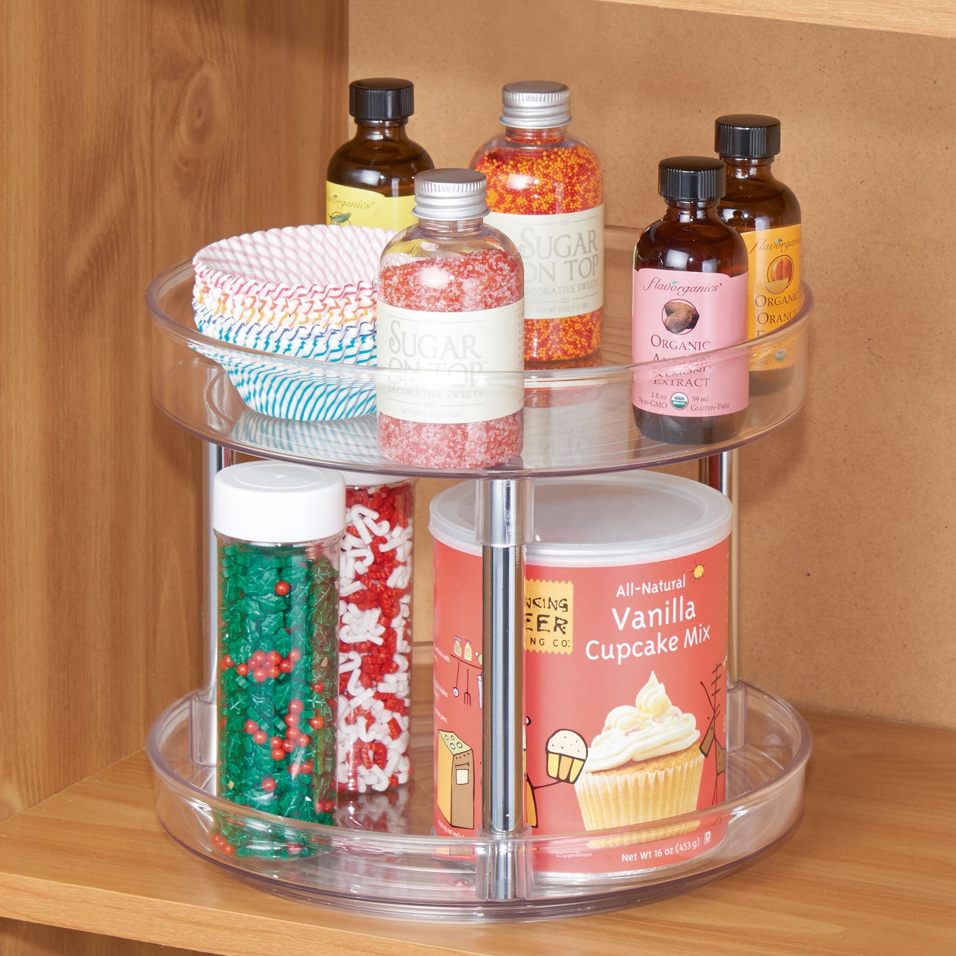 Drehteller Küchenschrank Organizer – Praktische Lösung Für Gewürze 3