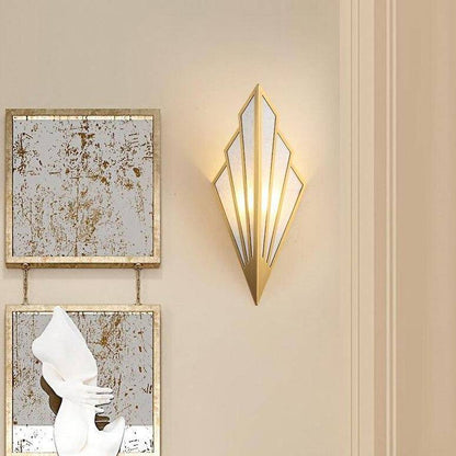 Dreieckige Retro Wandleuchte Metall – Stilvolles Licht Für Ihr Zuhause 4