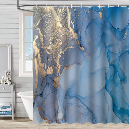Duschvorhang Marmor Aus Polyester – Stilvolles Badezimmer Erlebnis 6