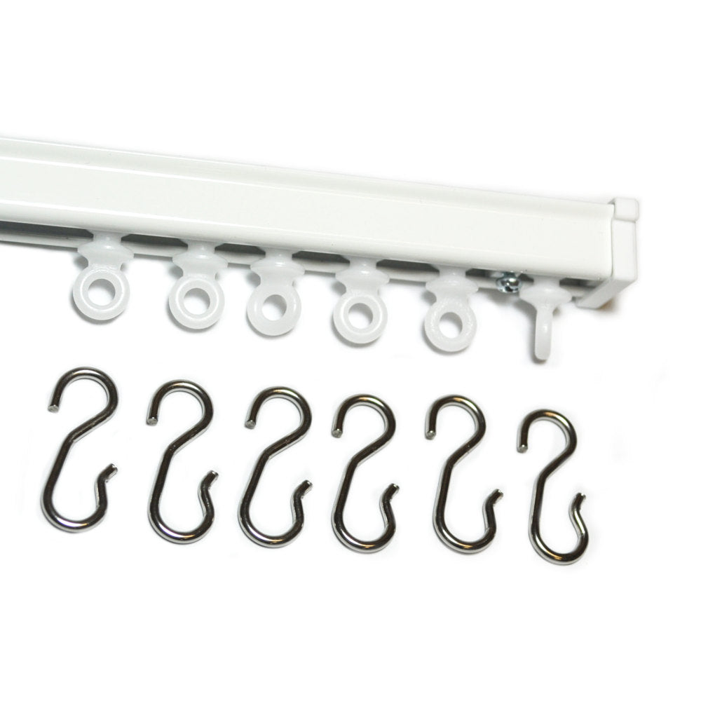 Duschvorhangschienen-Set Aluminium – Stilvolle Lösung für Ihre Dusche 0