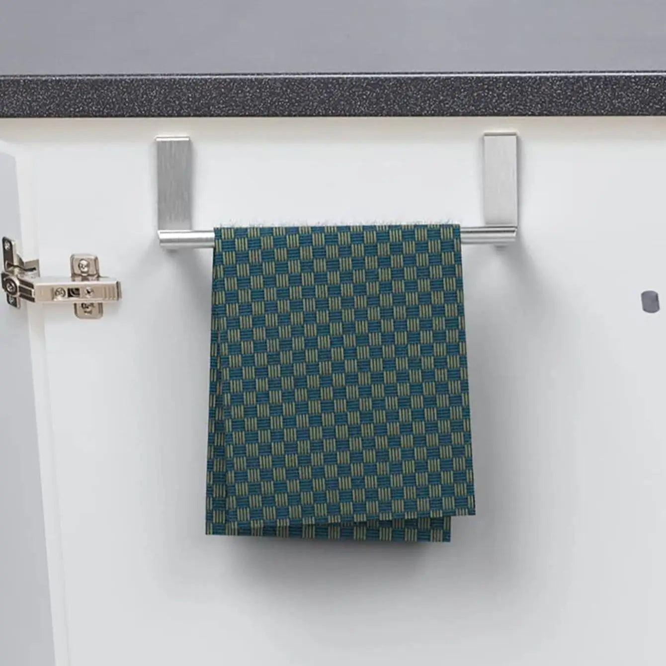 EasyHang Handtuch-Organizer Silber – Elegante Lösung für Ihr Badezimmer 3