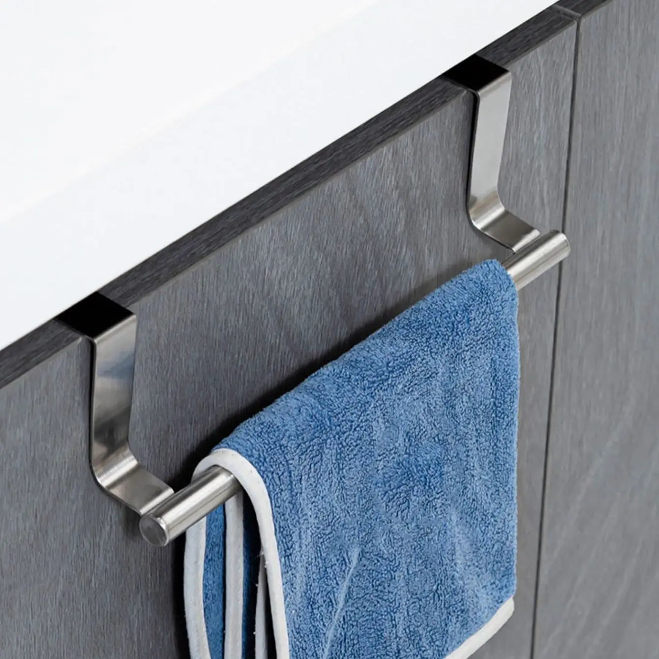 EasyHang Handtuch-Organizer Silber – Elegante Lösung für Ihr Badezimmer 4