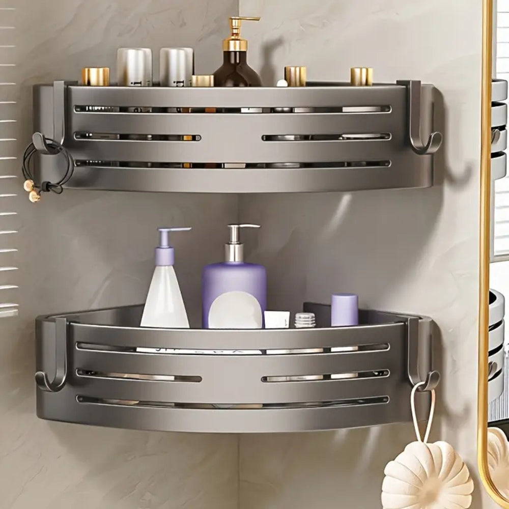 Eck-Duschregal Aluminium – Stilvoller Platzsparer Für Ihr Bad 6