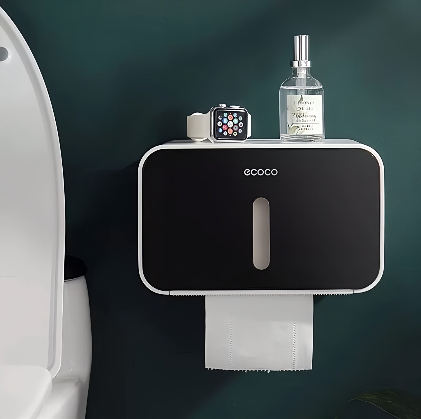 Ecoco Taschentuchbox Wandmontage – Elegante und Platzsparende Aufbewahrung 1