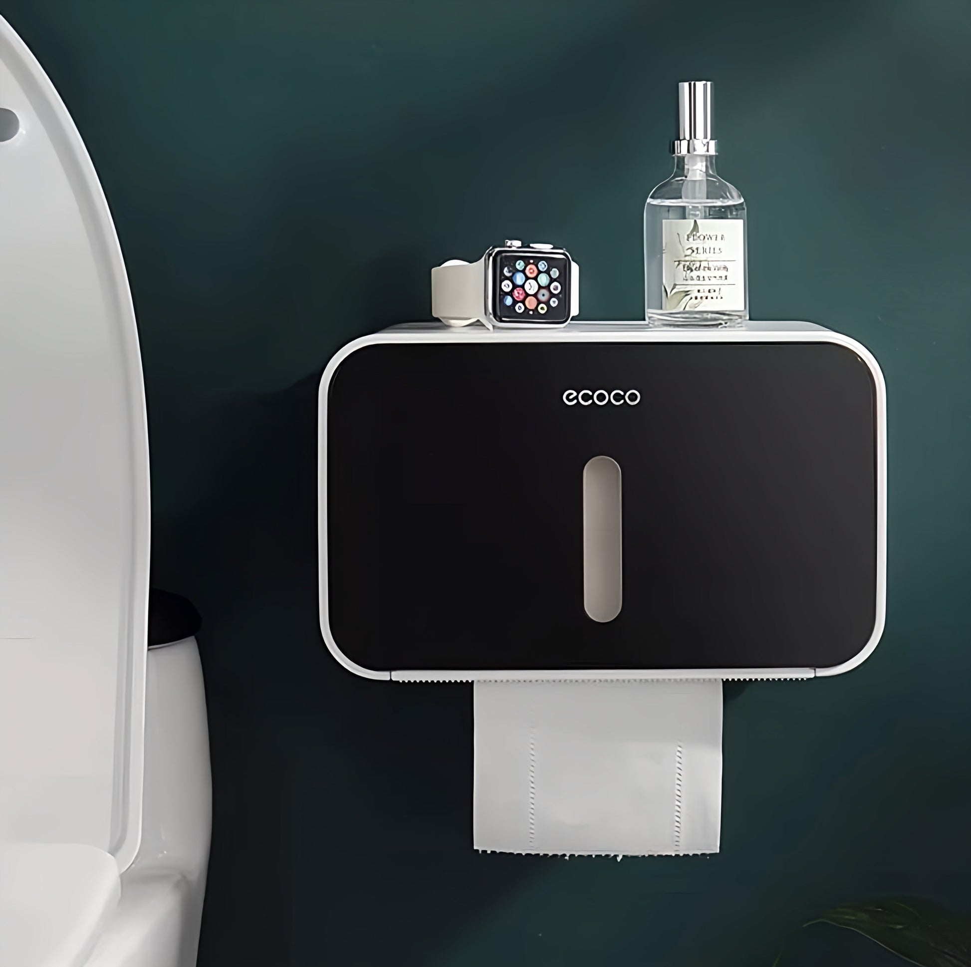 Ecoco Taschentuchbox Wandmontage – Elegante und Platzsparende Aufbewahrung 1