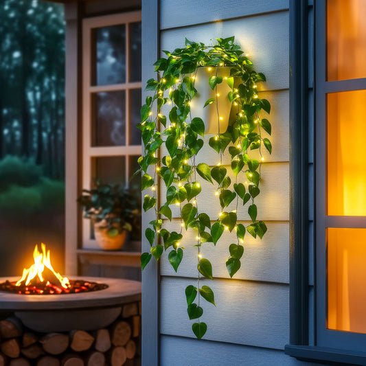 **Efeulichter** – Märchenhafte Atmosphäre mit LED-Beleuchtung 1