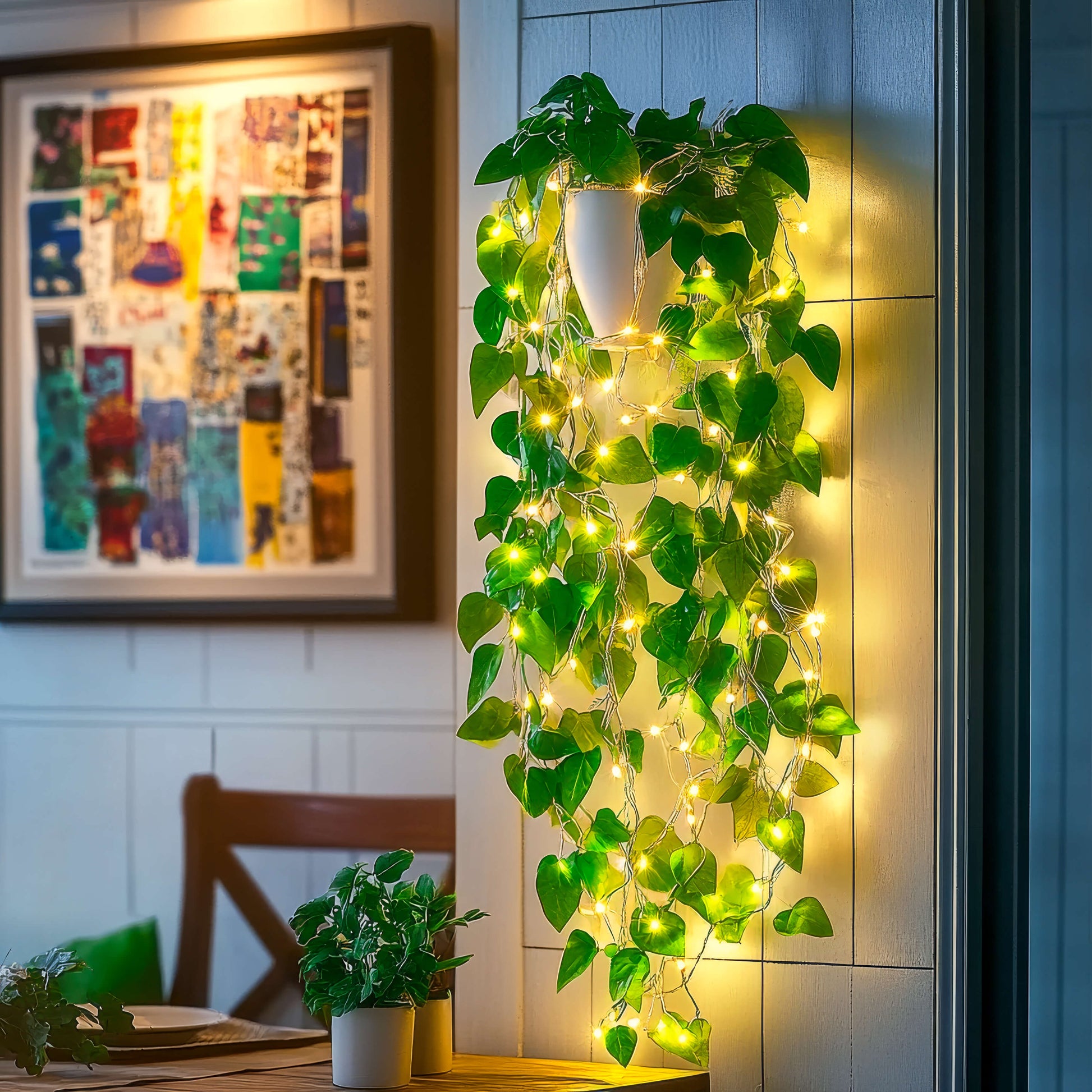 **Efeulichter** – Märchenhafte Atmosphäre mit LED-Beleuchtung 4