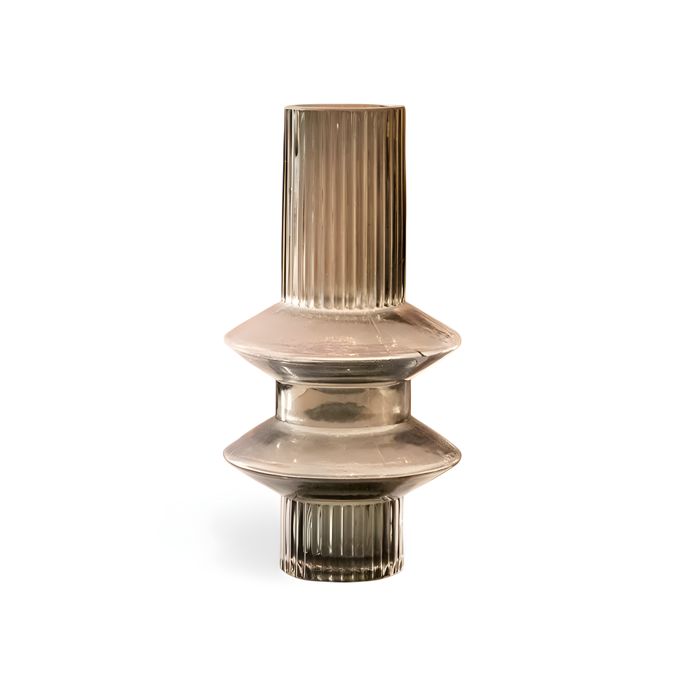 Elegante Amberglas-Vase – Stilvolles Dekorationsstück für Ihr Zuhause 9