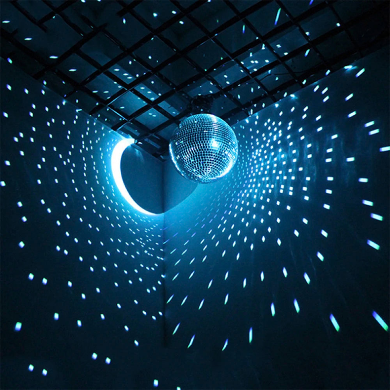 Elegante Discokugel Aus Glas – Schillernde Lichtspiele Für Unvergessliche Momente 3