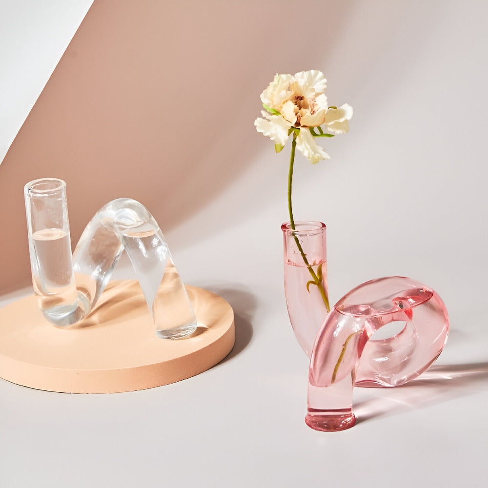 Elegante Glasvase Mit Kerzenhalter – Stilvolle Akzente Für Ihr Zuhause 2