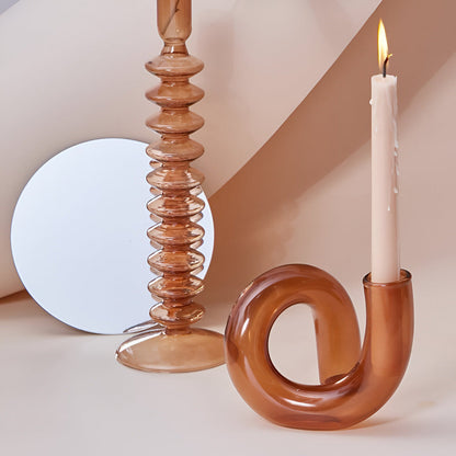 Elegante Glasvase Mit Kerzenhalter – Stilvolle Akzente Für Ihr Zuhause 4
