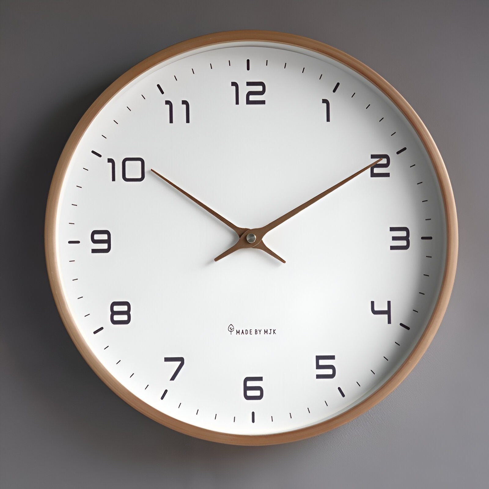Elegante Holz Wanduhr 30 cm – Stilvolles Design für Jeden Raum 1