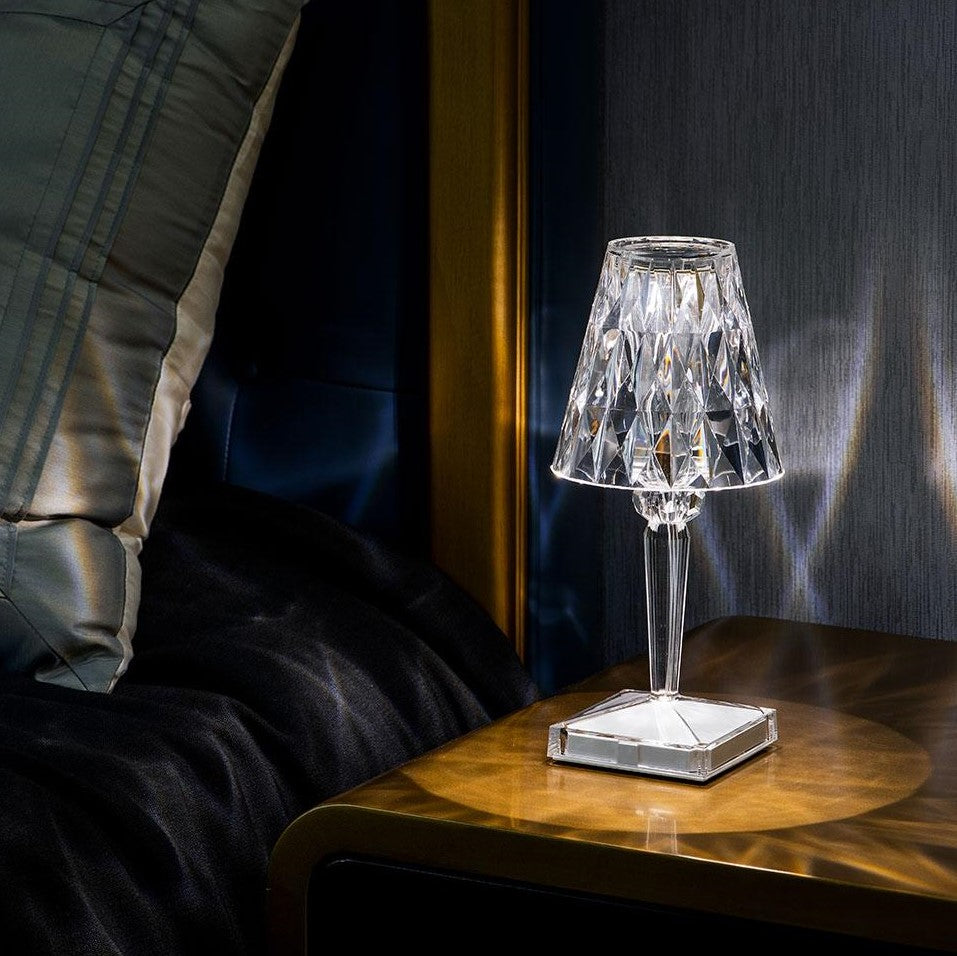 Elegante LED-Tischleuchte Mit Kristalleffekt – Stilvolles Licht Für Ihr Zuhause 2