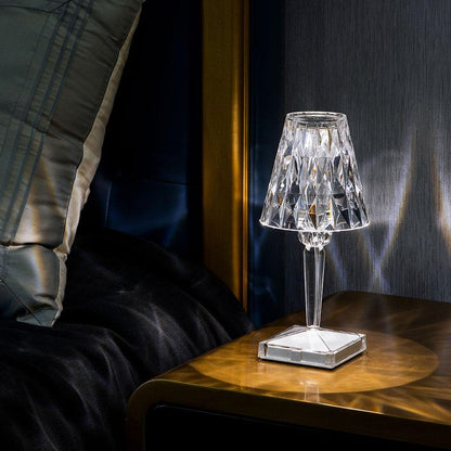 Elegante LED-Tischleuchte Mit Kristalleffekt – Stilvolles Licht Für Ihr Zuhause 2