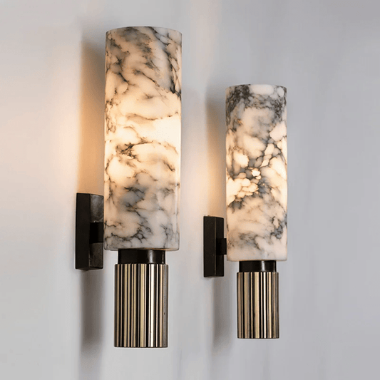 Elegante Marmor-Wandleuchte – Luxuriöse Atmosphäre für Ihr Zuhause 1