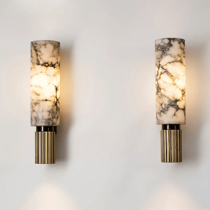 Elegante Marmor-Wandleuchte – Luxuriöse Atmosphäre für Ihr Zuhause 2