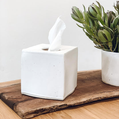 Elegante Taschentuchbox-Abdeckung Steingut – Stilvolle Lösung Für Ihre Räume 0