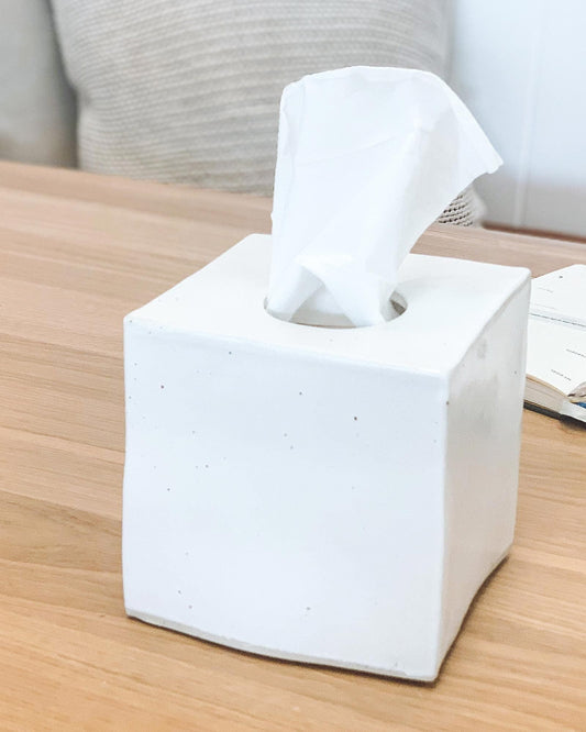 Elegante Taschentuchbox-Abdeckung Steingut – Stilvolle Lösung Für Ihre Räume 2