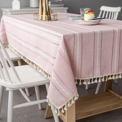 Elegante Tischdecke Baumwollleinen – Stilvolles Ambiente Für Jeden Anlass 1