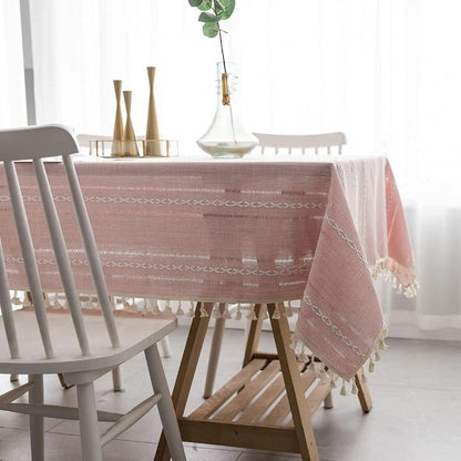 Elegante Tischdecke Baumwollleinen – Stilvolles Ambiente Für Jeden Anlass 5