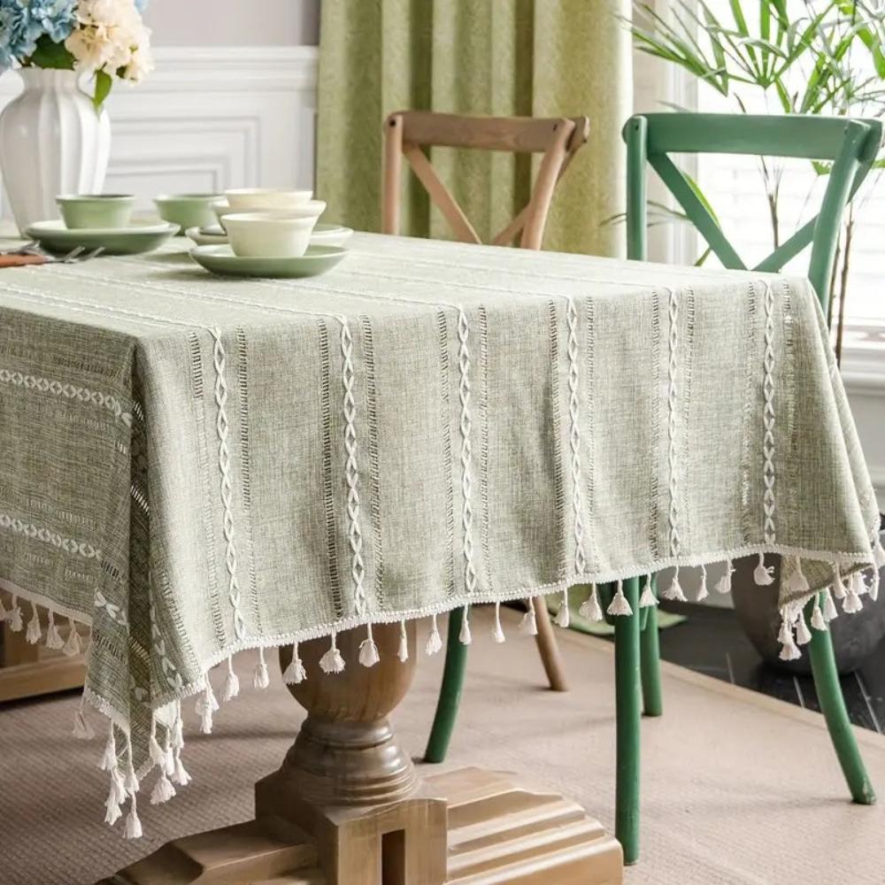Elegante Tischdecke Baumwollleinen – Stilvolles Ambiente Für Jeden Anlass 6