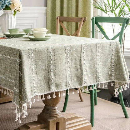 Elegante Tischdecke Baumwollleinen – Stilvolles Ambiente Für Jeden Anlass 6