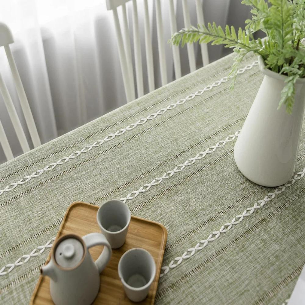 Elegante Tischdecke Baumwollleinen – Stilvolles Ambiente Für Jeden Anlass 8