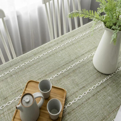 Elegante Tischdecke Baumwollleinen – Stilvolles Ambiente Für Jeden Anlass 8