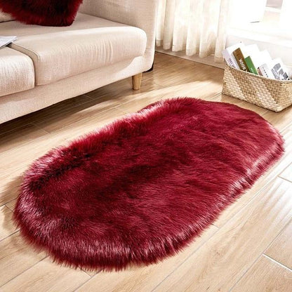 Ellipse Weiches Kunstfell-Sitzkissen – Stilvolle Eleganz Für Ihr Zuhause 11
