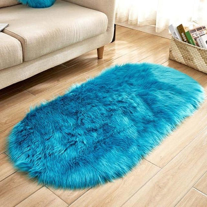 Ellipse Weiches Kunstfell-Sitzkissen – Stilvolle Eleganz Für Ihr Zuhause 14