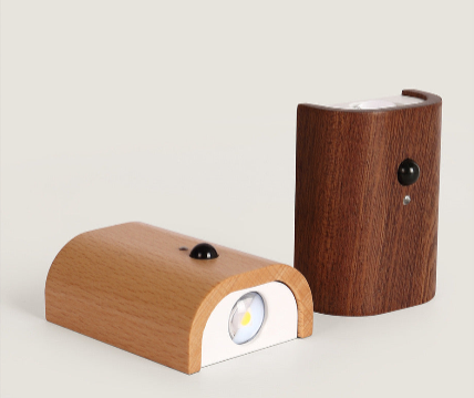 Erb Kabellose Wandleuchte Helle Birke – Stilvolle Automatische Lichtquelle 5