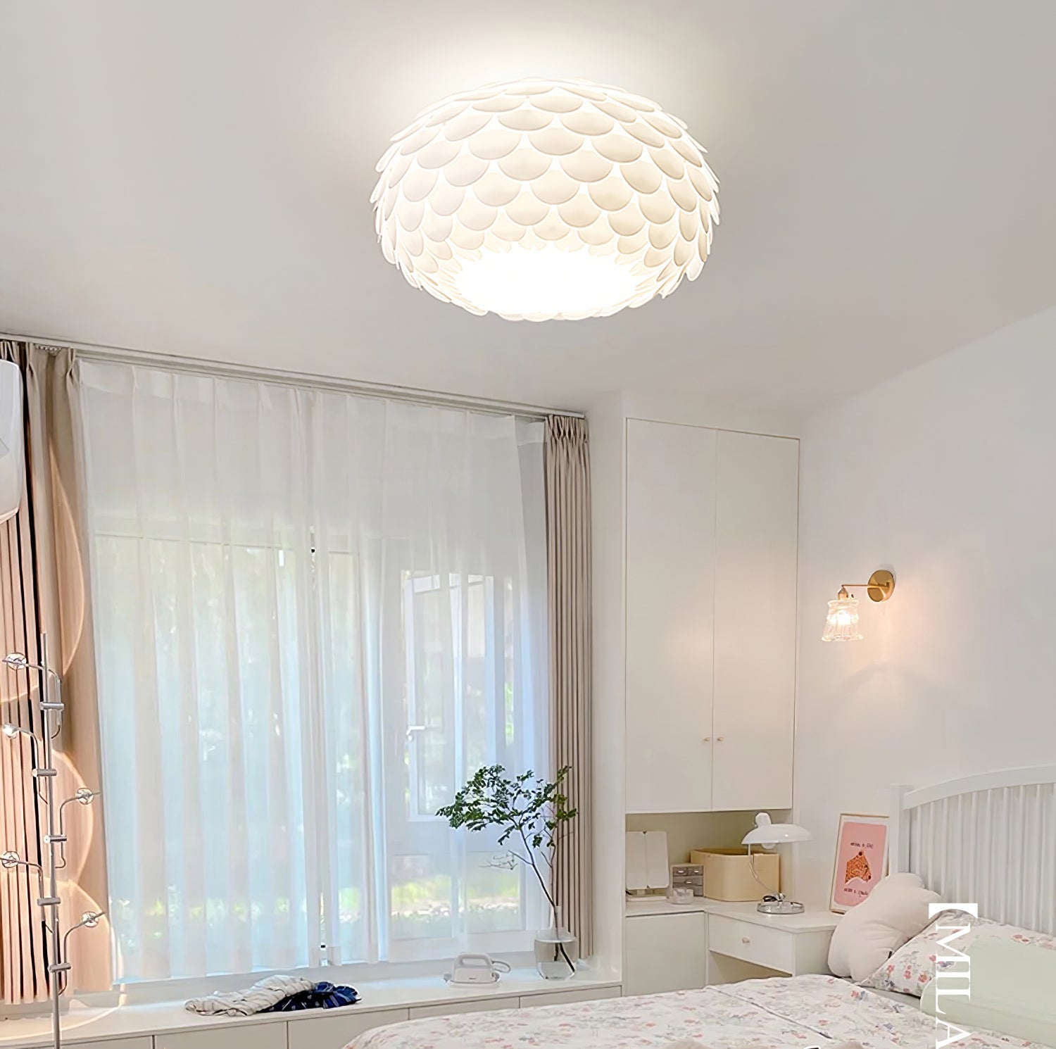 Erges Deckenlampe – Stilvolles Ambiente mit Warmem Licht 3