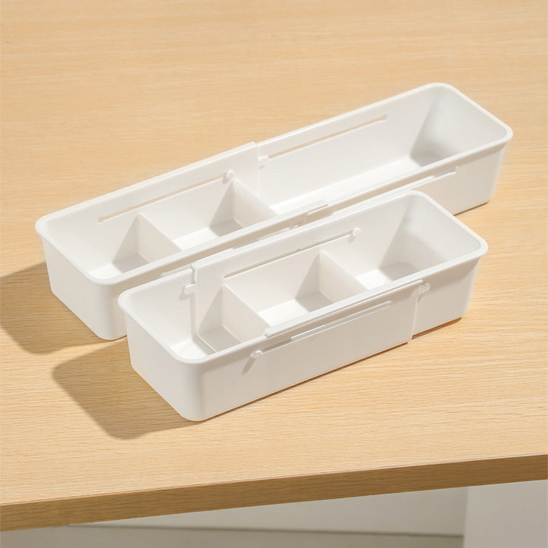 Erweiterbarer Schubladen Organizer Beige – Flexible Lösung Für Ordnung Und Übersichtlichkeit 2