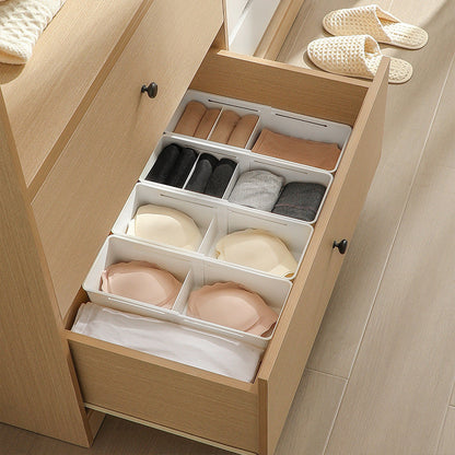 Erweiterbarer Schubladen Organizer Beige – Flexible Lösung Für Ordnung Und Übersichtlichkeit 3