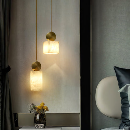 Etruskische Pendelleuchte Alabaster – Elegantes Design für Gemütliche Abende 3
