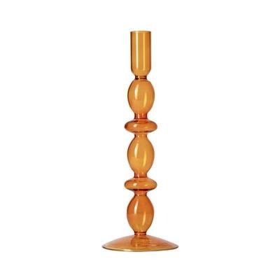 Europäischer Vintage-Kerzenständer Aus Farbigem Glas – Stilvolle Akzente Für Eine Gemütliche Atmosphäre 14