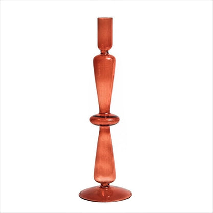 Europäischer Vintage-Kerzenständer Aus Farbigem Glas – Stilvolle Akzente Für Eine Gemütliche Atmosphäre 15