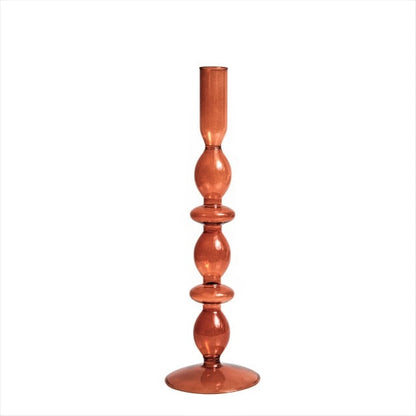 Europäischer Vintage-Kerzenständer Aus Farbigem Glas – Stilvolle Akzente Für Eine Gemütliche Atmosphäre 16